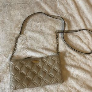 Kate Spade Nude Quilted Crossbody Bag